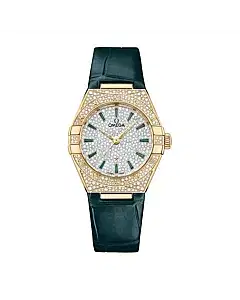 Omega 131.58.29.20.99.002 Constellation Co-Axial Diamonds Dial