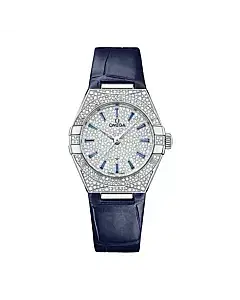Omega 131.58.29.20.99.003 Constellation Co-Axial Diamonds Dial