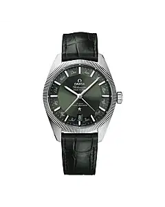 Omega 130.33.41.22.10.001 Constellation Green Dial
