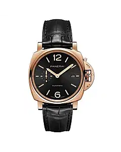 Panerai PAM01041 Luminor Due Goldtech Black Dial 42mm Watch