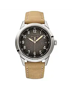 Patek Philippe 5226G Calatrava Self Winding Charcoal Gray Dial 40mm Watch