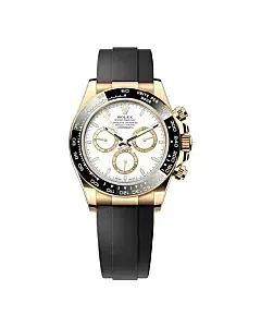 Rolex Daytona 126518ln-0002 White Dial Oysterflex Band