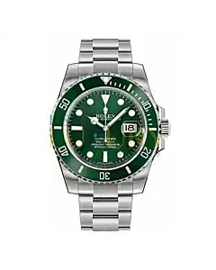 Rolex 116610LV Submariner Date 40 mm Green Hulk Dial Watch