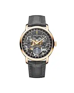 Vacheron Constantin 4020T/000R-B654 Traditionnelle Openface Dial Pink Gold