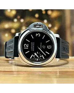 Panerai Luminor Marina Black Dial Rubber Strap