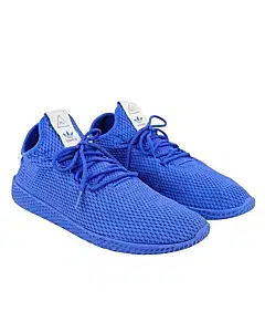 Pharrell x Adidas Tennis Hu Solid Blue Sneakers