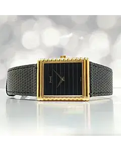Piaget Onyx Dial 18K Gold Mechanical