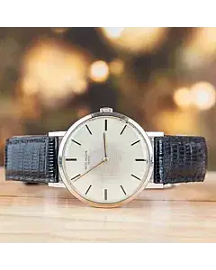 Patek Philippe Calatrava White Gold Silver Dial