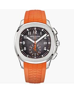 Patek Philippe Aquanaut 42 MM Stainless Steel Black Dial Watch