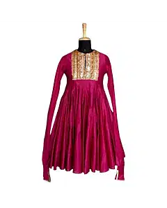 Rohit Bal Fuschia Suit with Gota work