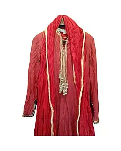 Rohit Bal Red Kurta and Dupatta