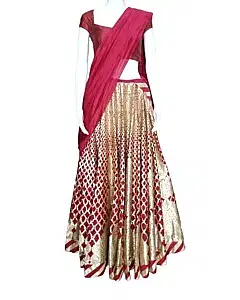 Rohit Bal Red Lehenga