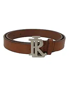 Ralph Lauren RL Logo Buckle Leather Belt