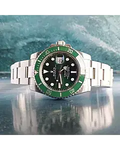 Rolex Submariner Hulk Steel COMPLETE SET