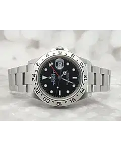 Rolex Explorer II 40MM Steel Black Dial
