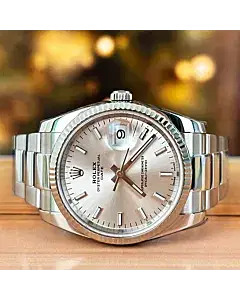 Rolex Oyster Perpetual Date 34 MM Steel Automatic