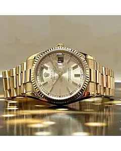 Rolex President Day-Date 18K Yellow Gold