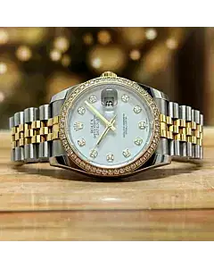 Rolex Datejust 36MM Diamond Dial & Bezel Factory Fitted