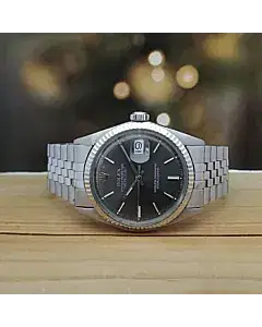 Rolex Datejust 36 Grey Dial Steel Automatic
