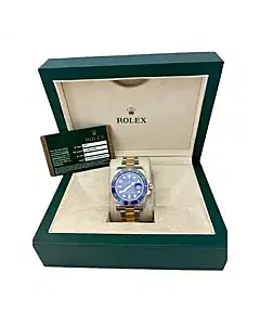 Rolex Submariner Date Steel and Gold Blue Dial Automatic