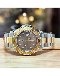 Rolex Yacht-Master 35MM 18K Yellow Gold And Stainless Steel Watch