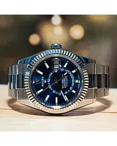 Rolex Sky-Dweller 42MM Blue Dial Steel