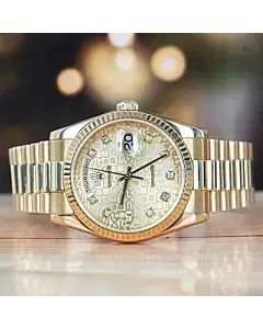Rolex Day-Date 36 MM Yellow Gold Automatic