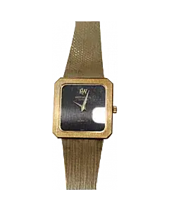 Raymond Weil Square Dial Gold Watch
