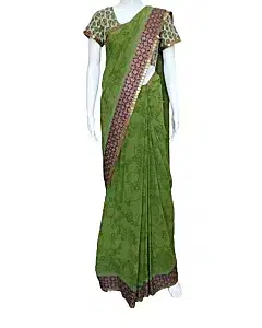 Sabyasachi Green saree