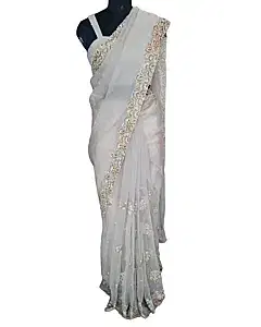 Shyamal & Bhumika Sequin Saree