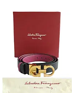 Salvatore Ferragamo Gancini Buckle Reversible Belt