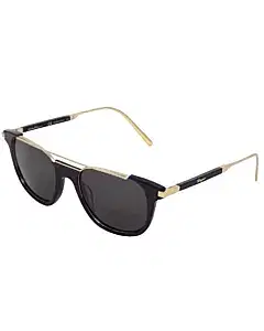 Salvatore Ferragamo SF160S-017 Black And Gold Sunglasses