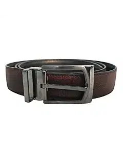 Salvatore Ferragamo Mens Rectangular Buckle Belt