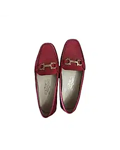 Salvatore Ferragamo Formal Red Loafers women