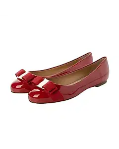 Salvatore Ferragamo Varina Flat Ballerina Shoes