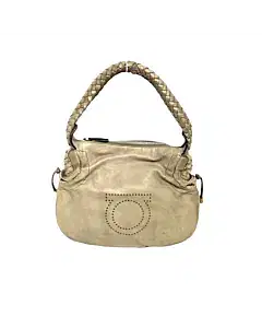 Salvatore Ferragamo Braided Shoulder Bag