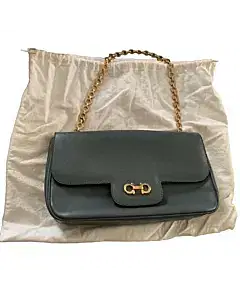 Salvatore Ferragamo Luciana Leather Shoulder Bag