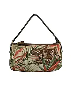 Salvatore Ferragamo Animal Print Shoulder Bag