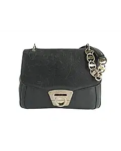 Salvatore Ferragamo Gancini Flap Chain Shoulder Bag