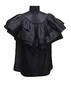 Stella McCartney Black Ruffle Dress