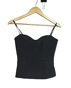 Alexander Wang Black Bralette Cropped Top