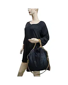 Stella McCartney Falabella Leather Foldover Tote
