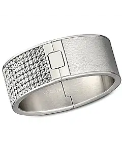 Swarovski Crystal Intervalle Wide Bangle