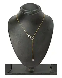 Swarovski Infinity Y Necklace