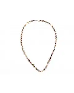 Tiffany & Co. 925 Sterling Silver Combi Twist Necklace