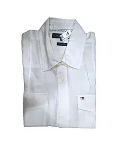Tommy Hilfiger White Linen Shirt
