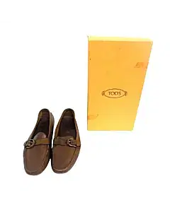 Tod's Women's Buckle Leather Loafers
