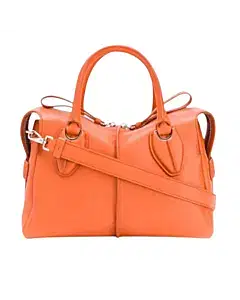 Tods D-Styling Medium Leather Shopping Bag
