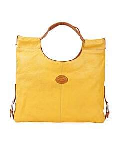 Tods Shopping Media Leather Handbag