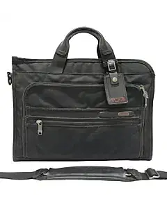 Tumi slim Nylon Deluxe Portfolio Briefcase Bag